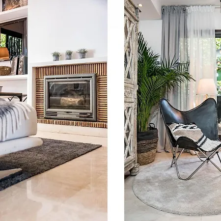 Tatil Evi Seaside 3 Bedroom Townhouse In San Pedro Close To The With Private Garden Marbella