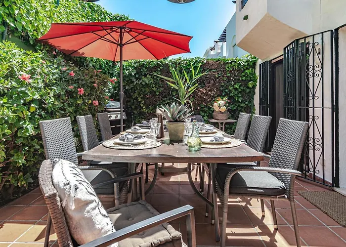 Seaside 3 Bedroom Townhouse In San Pedro Close To The With Private Garden Feriehus Marbella