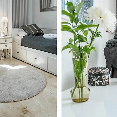 펜션 Seaside 3 Bedroom Townhouse In San Pedro Close To The With Private Garden 마르베야