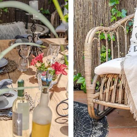 Дом отдыха Seaside 3 Bedroom Townhouse In San Pedro Close To The With Private Garden