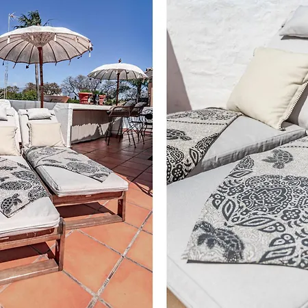 Seaside 3 Bedroom Townhouse In San Pedro Close To The With Private Garden Μαρμπέλλα