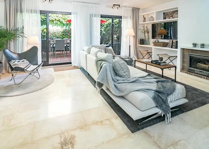 Seaside 3 Bedroom Townhouse In San Pedro Close To The With Private Garden Marbella