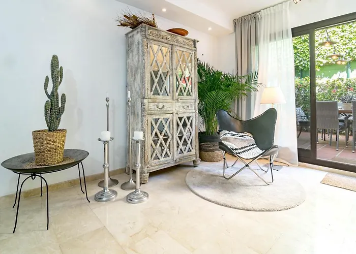 Seaside 3 Bedroom Townhouse In San Pedro Close To The With Private Garden Marbella